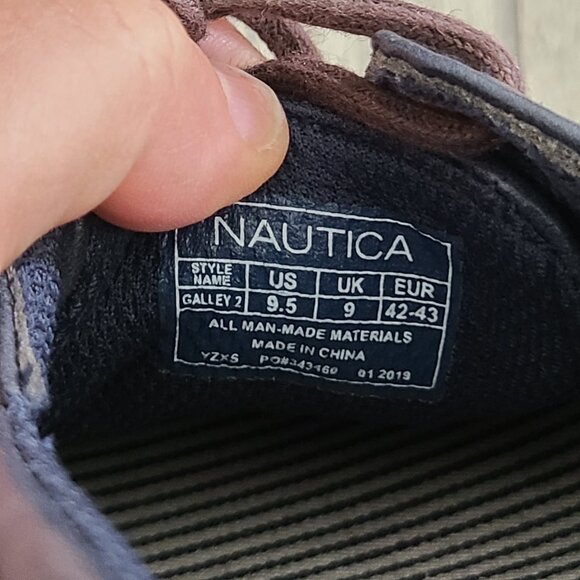 Nautica Men's Galley 2 Boat Shoes – Navy Size 9.5 - Picture 12 of 12